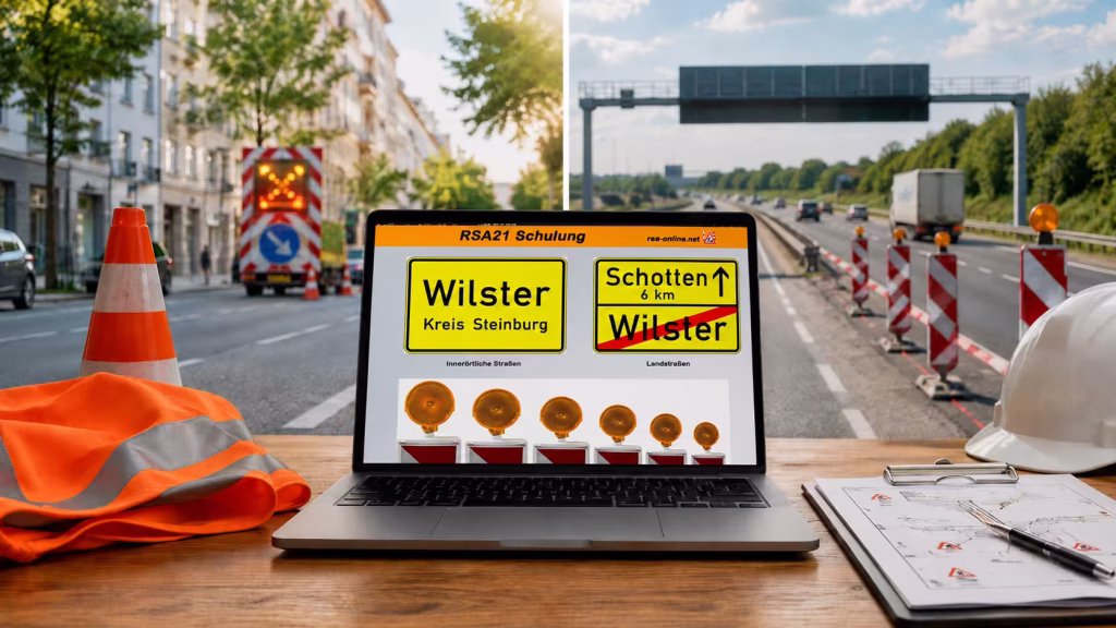 RSA 21 Schulung online nach MVAS 99 für Innerorts, Landstraße, Autobahn und Kraftfahrstraße