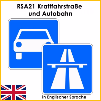 RSA21 training for motorways and dual carriageways in English